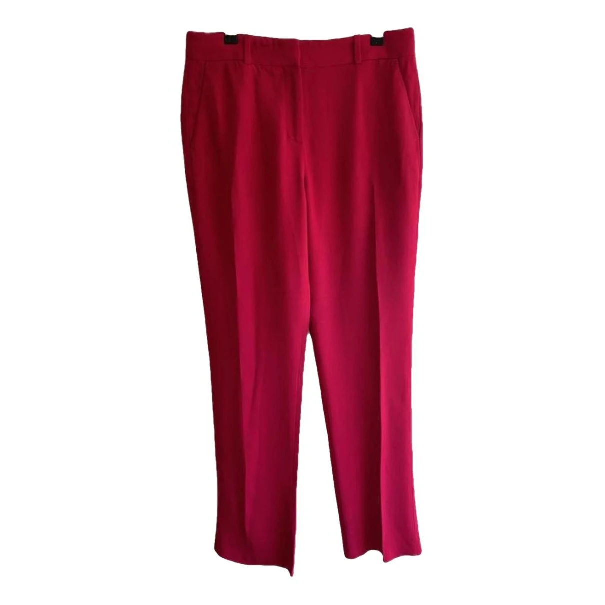 Pre-owned Givenchy Straight Pants In Pink