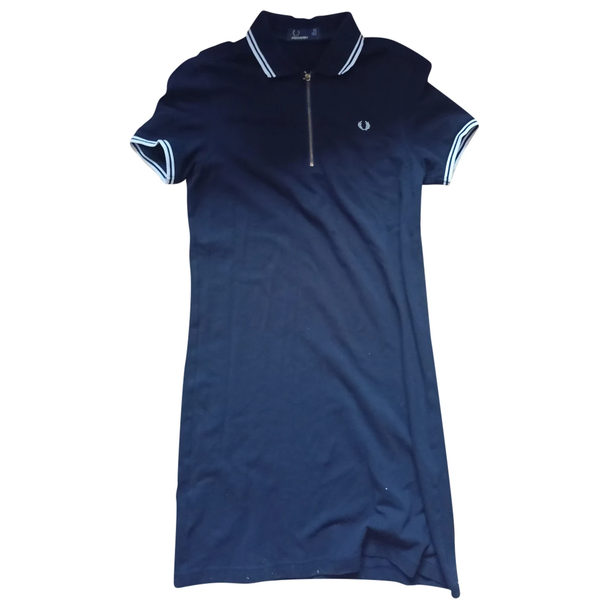 Pre-owned Fred Perry Mid-length Dress In Black