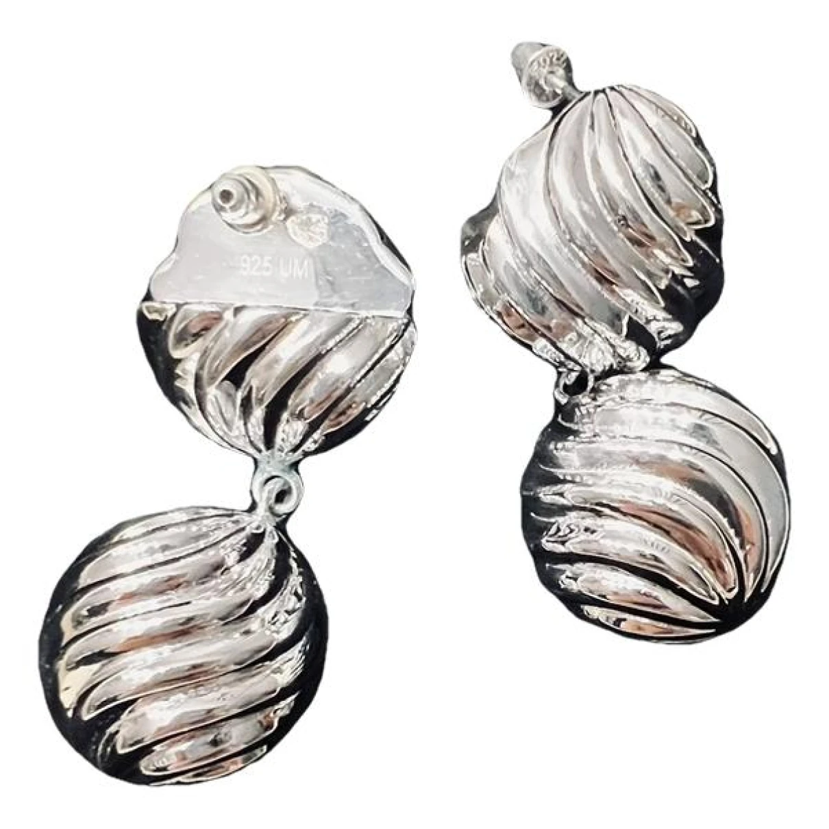 Pre-owned Uncommon Matters Earrings In Silver