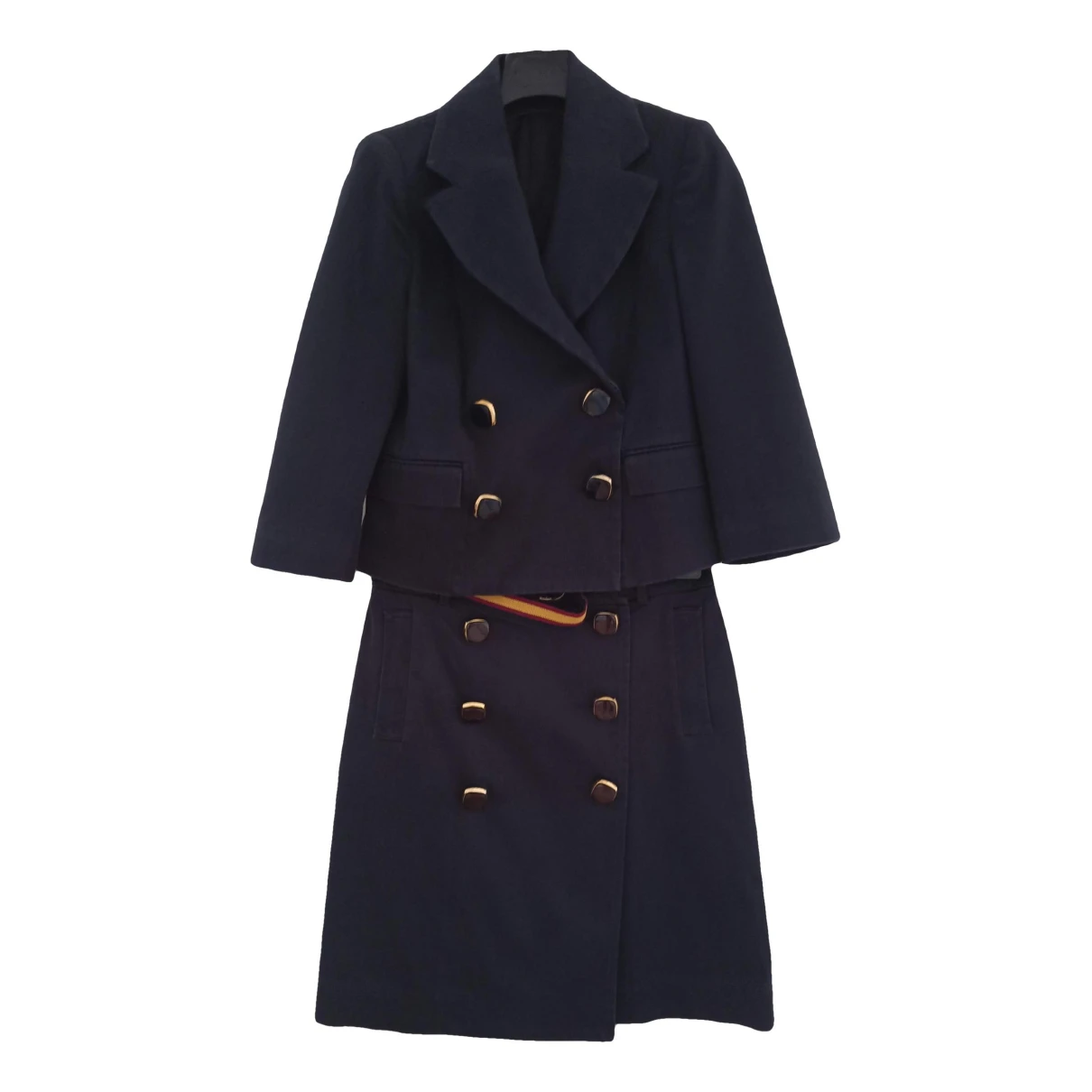Pre-owned Max & Co Skirt Suit In Blue