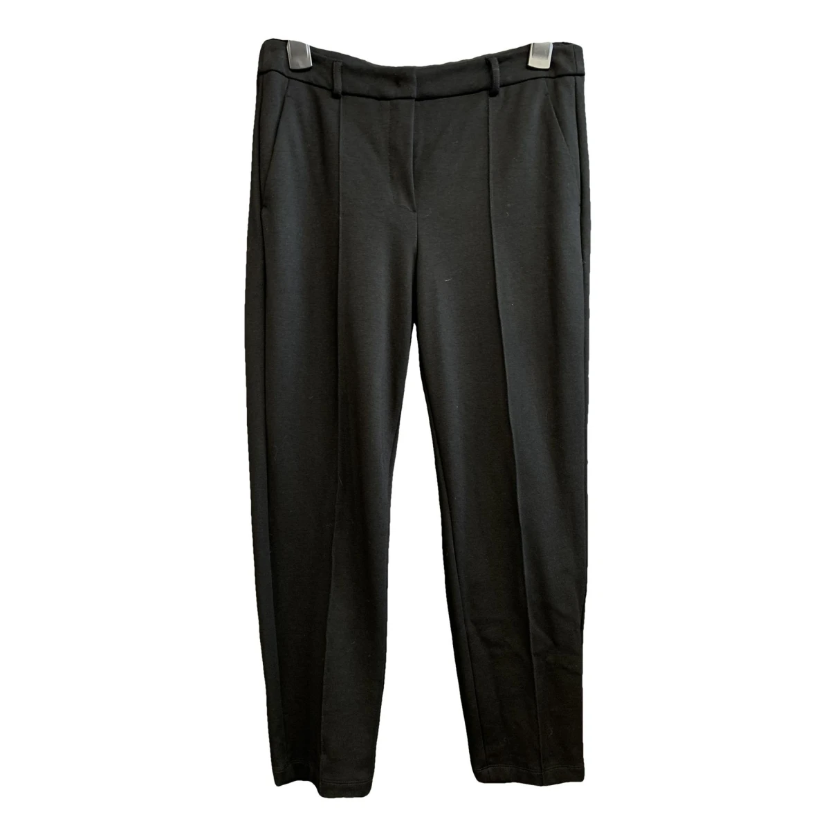 Pre-owned Max Mara Trousers In Black
