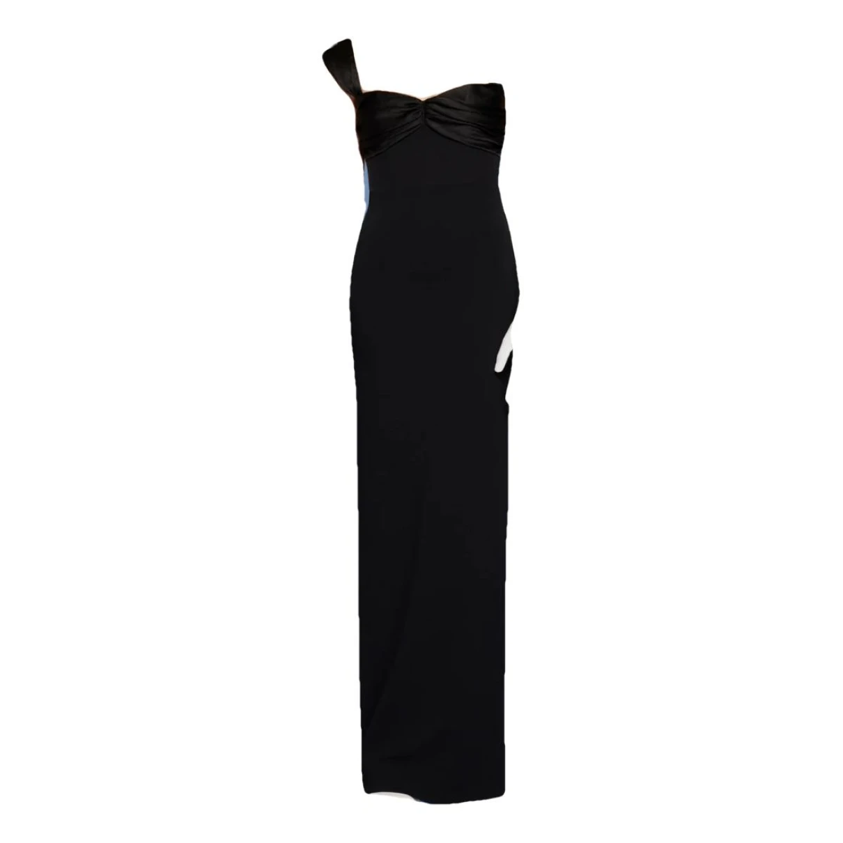 Pre-owned Solace London Maxi Dress In Black