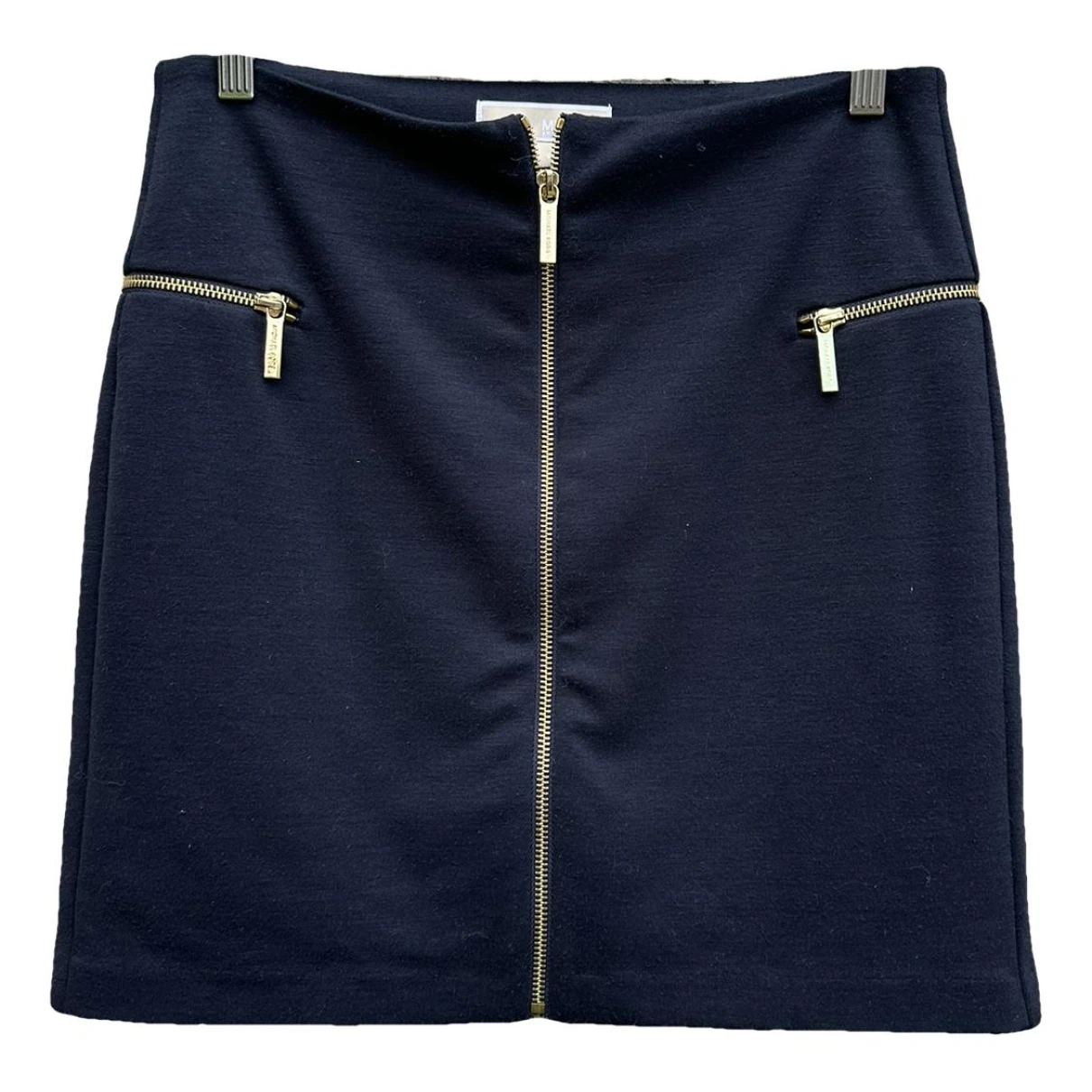 Pre-owned Michael Kors Mini Skirt In Navy