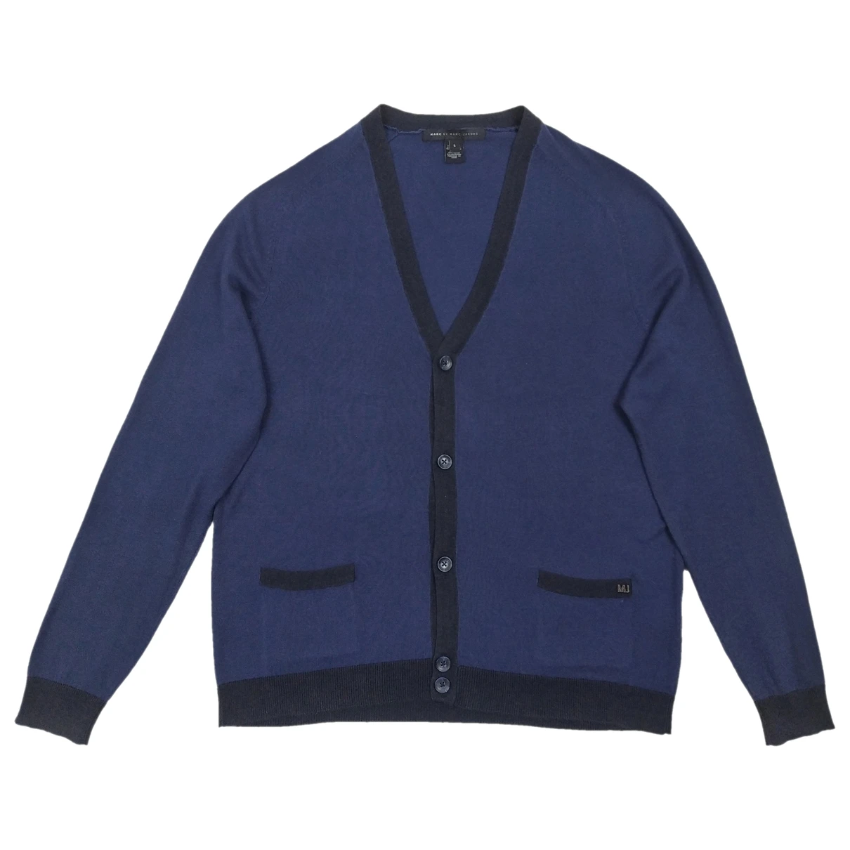 Pre-owned Marc By Marc Jacobs Silk Knitwear & Sweatshirt In Blue