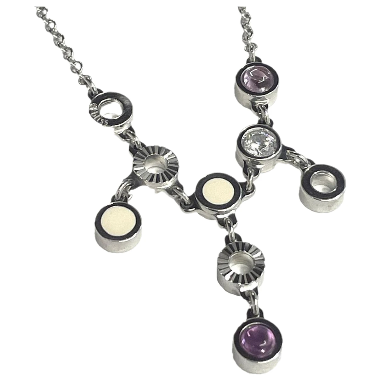 Pre-owned Bliss Silver Necklace In Other