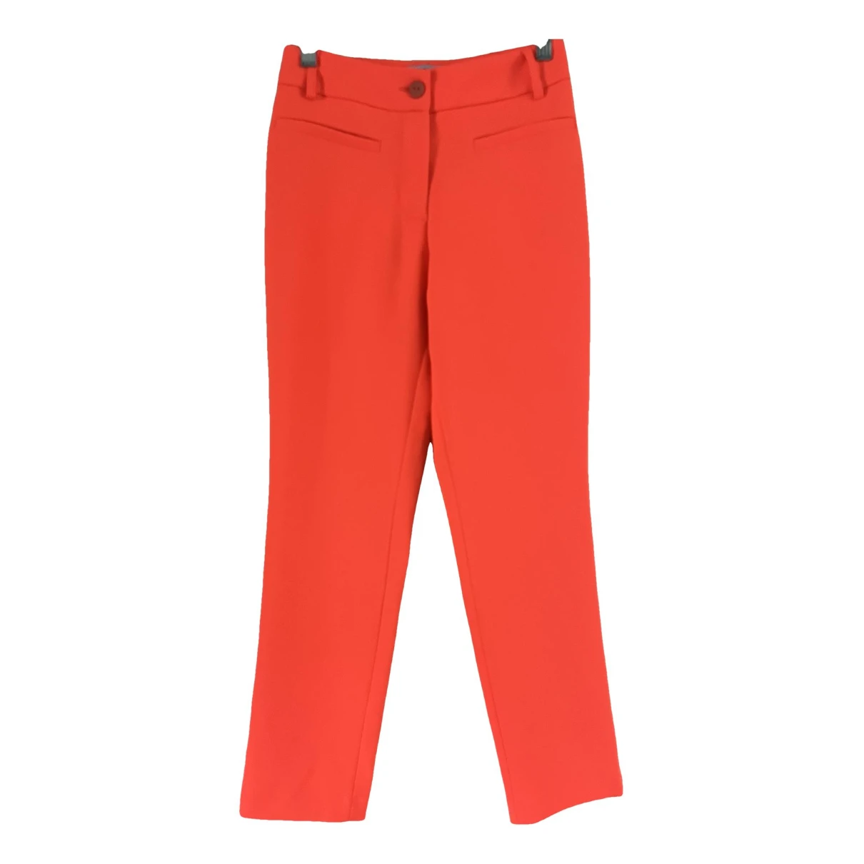 Pre-owned Modetrotter Straight Pants In Orange