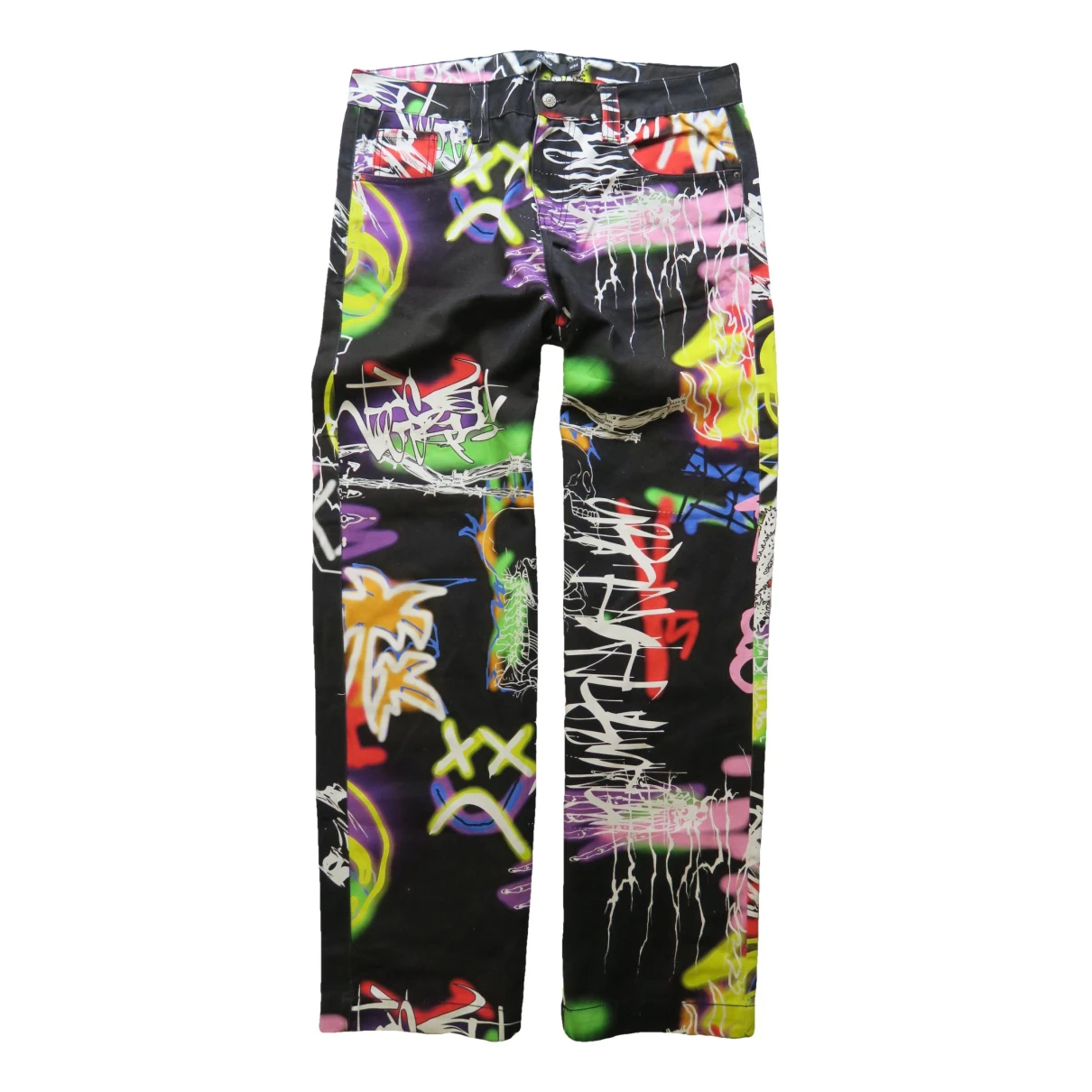 Pre-owned Jaded London Trousers In Multicolour