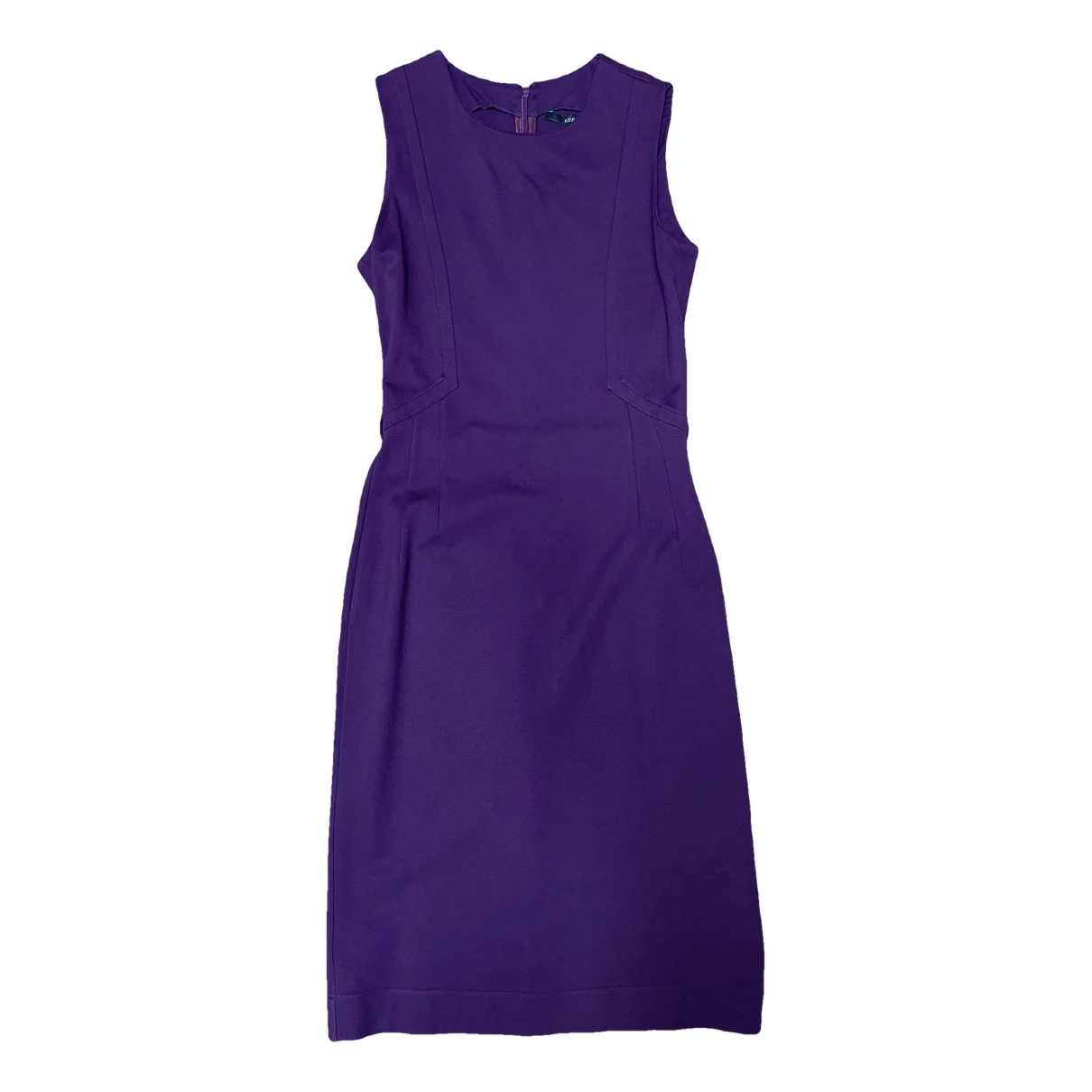 Pre-owned Gucci Mid-length Dress In Purple