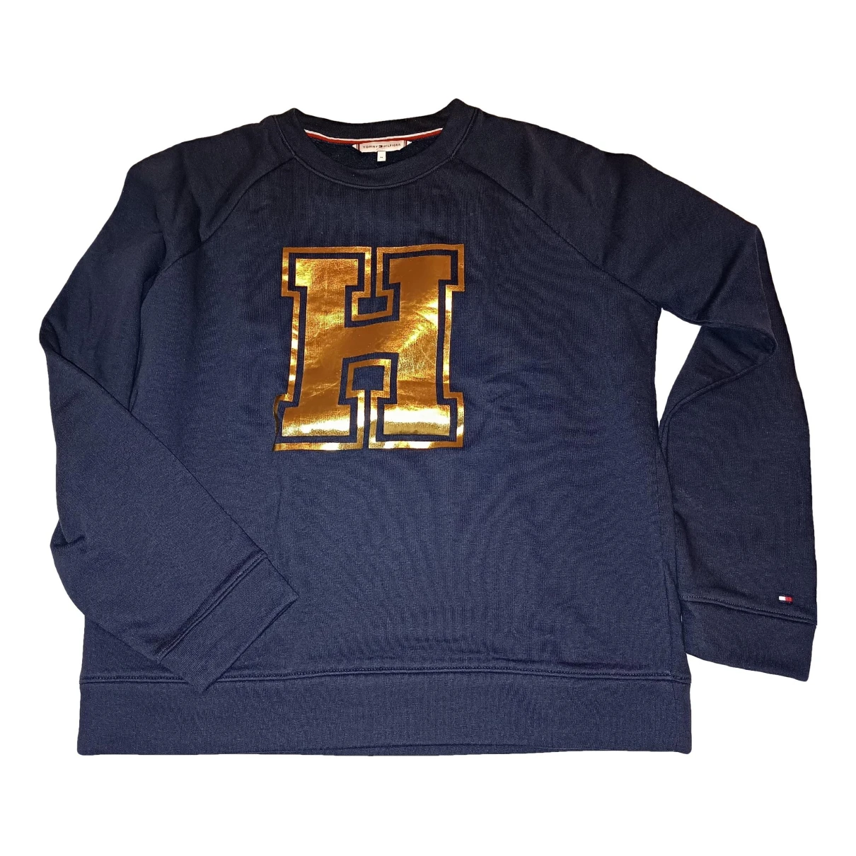 Pre-owned Tommy Hilfiger Sweatshirt In Navy