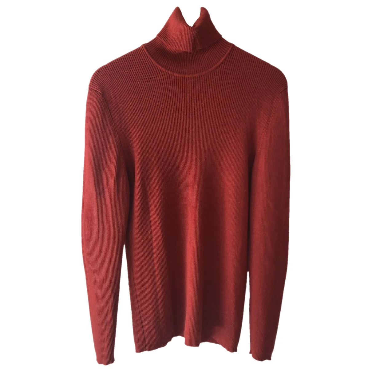 Pre-owned Kenzo Wool Knitwear & Sweatshirt In Burgundy