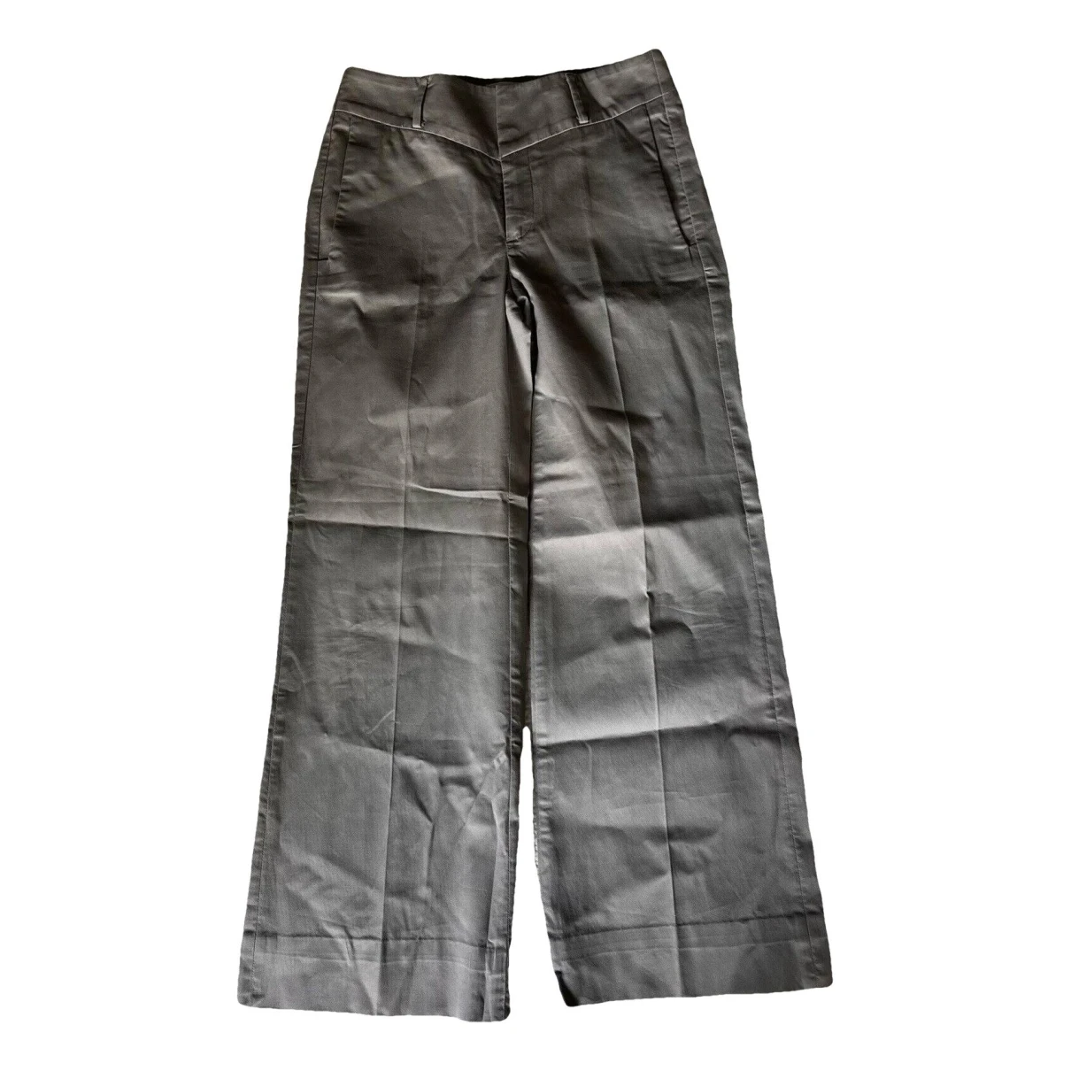 Pre-owned Helmut Lang Straight Pants In Grey