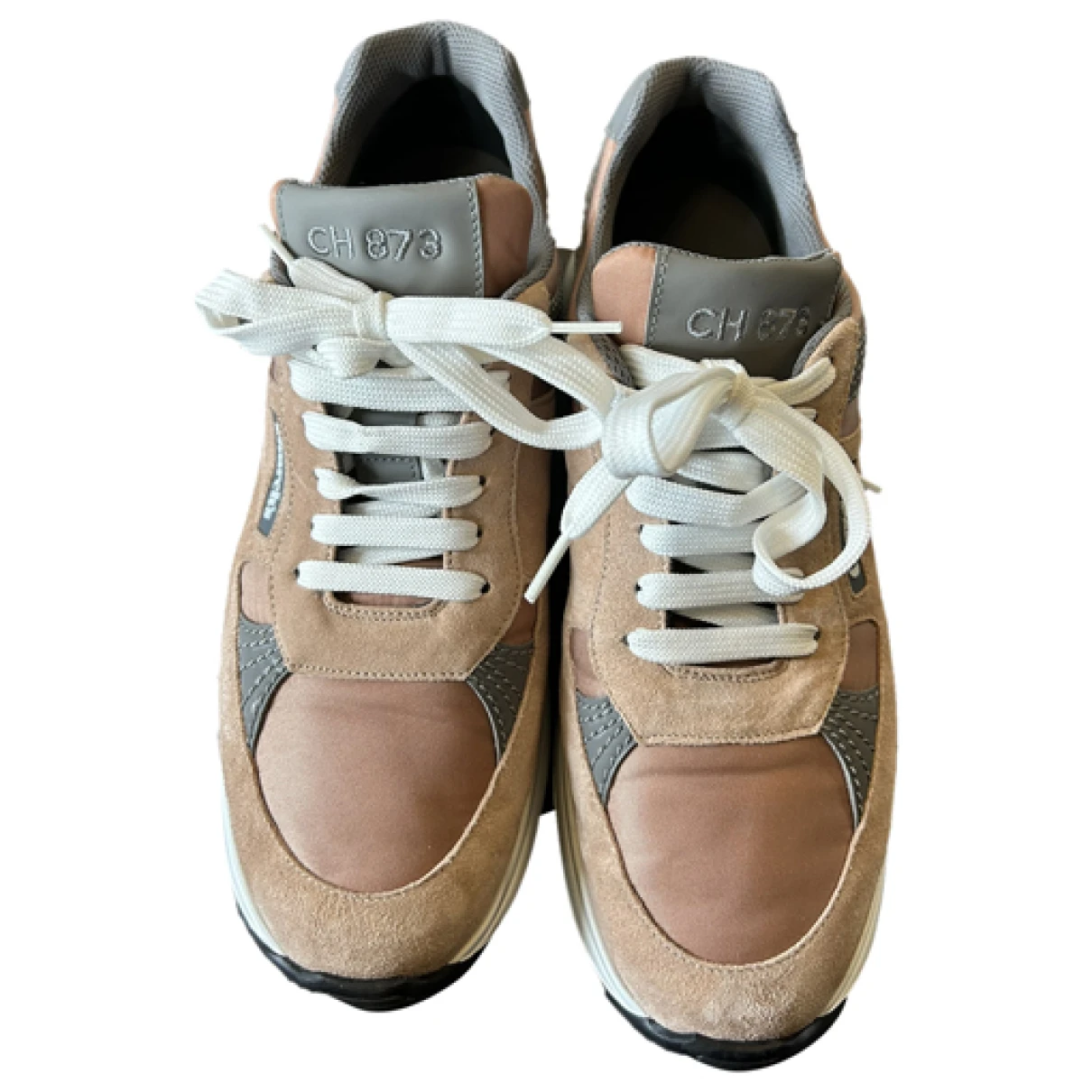Pre-owned Church's Trainers In Beige