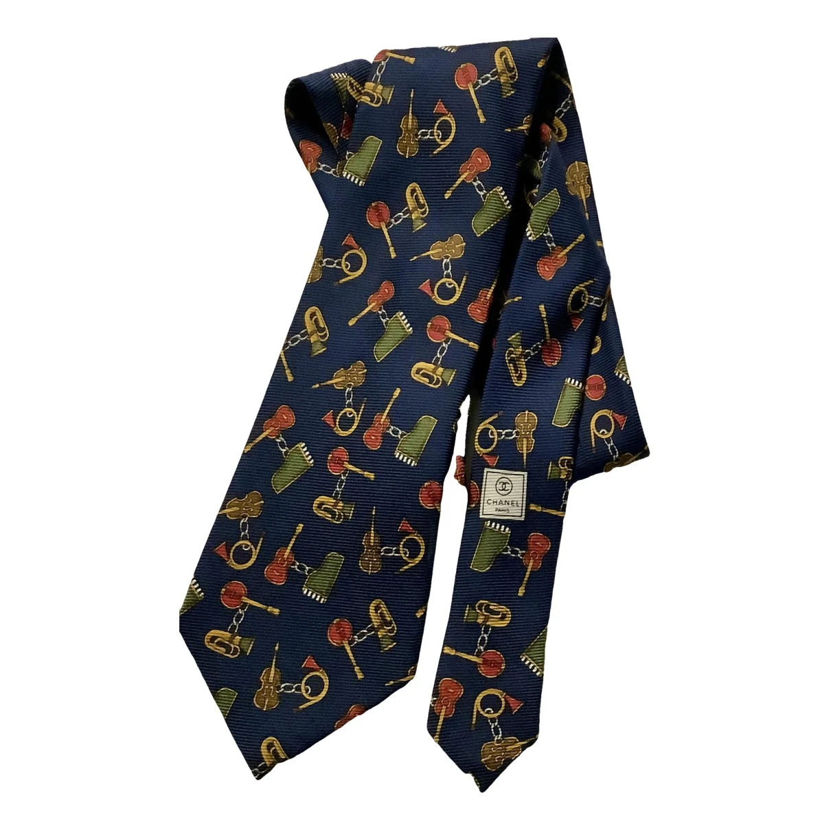 Pre-owned Chanel Silk Tie In Other