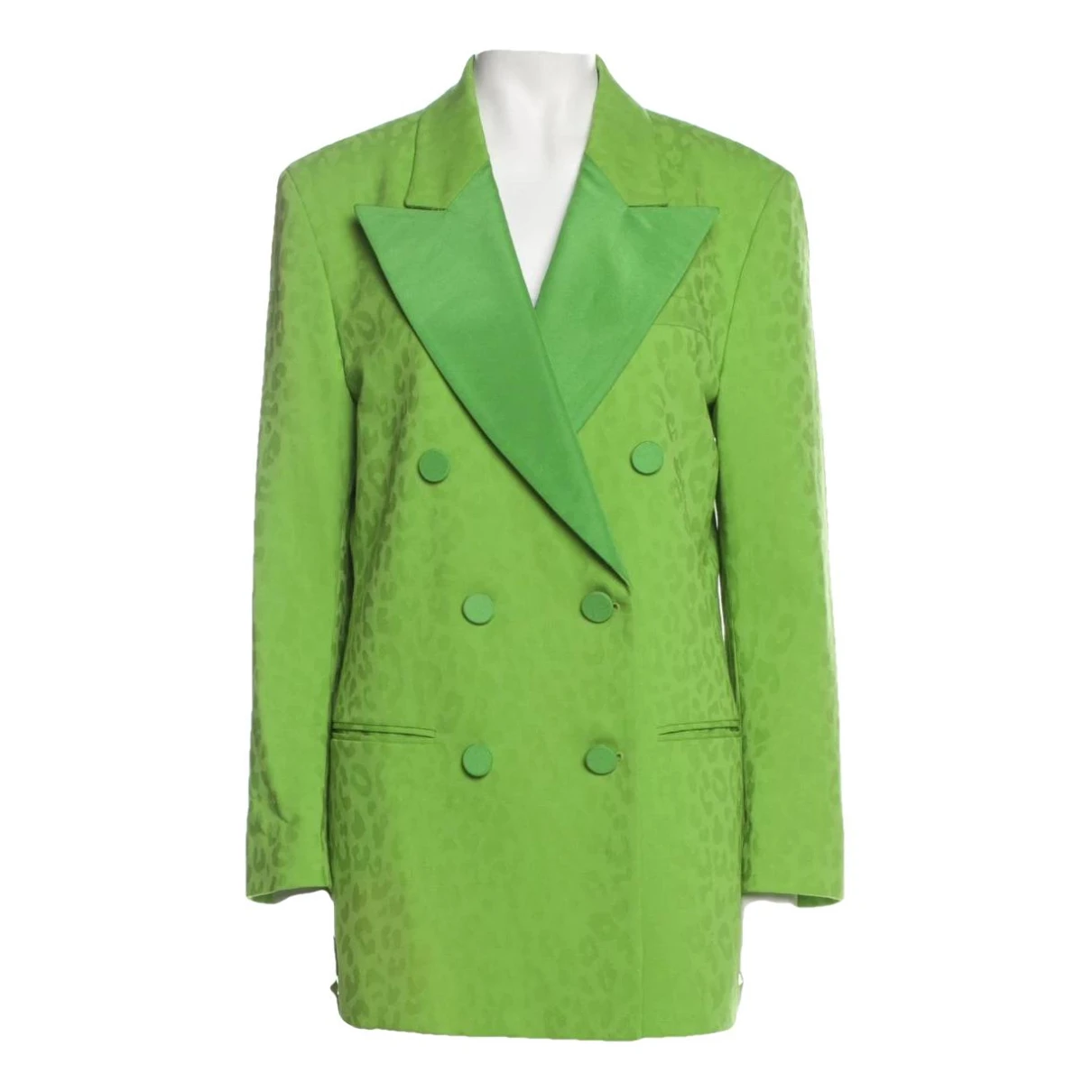 Pre-owned Dundas Wool Blazer In Green