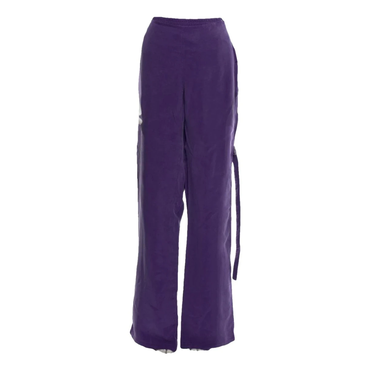 Pre-owned Y/project Trousers In Purple