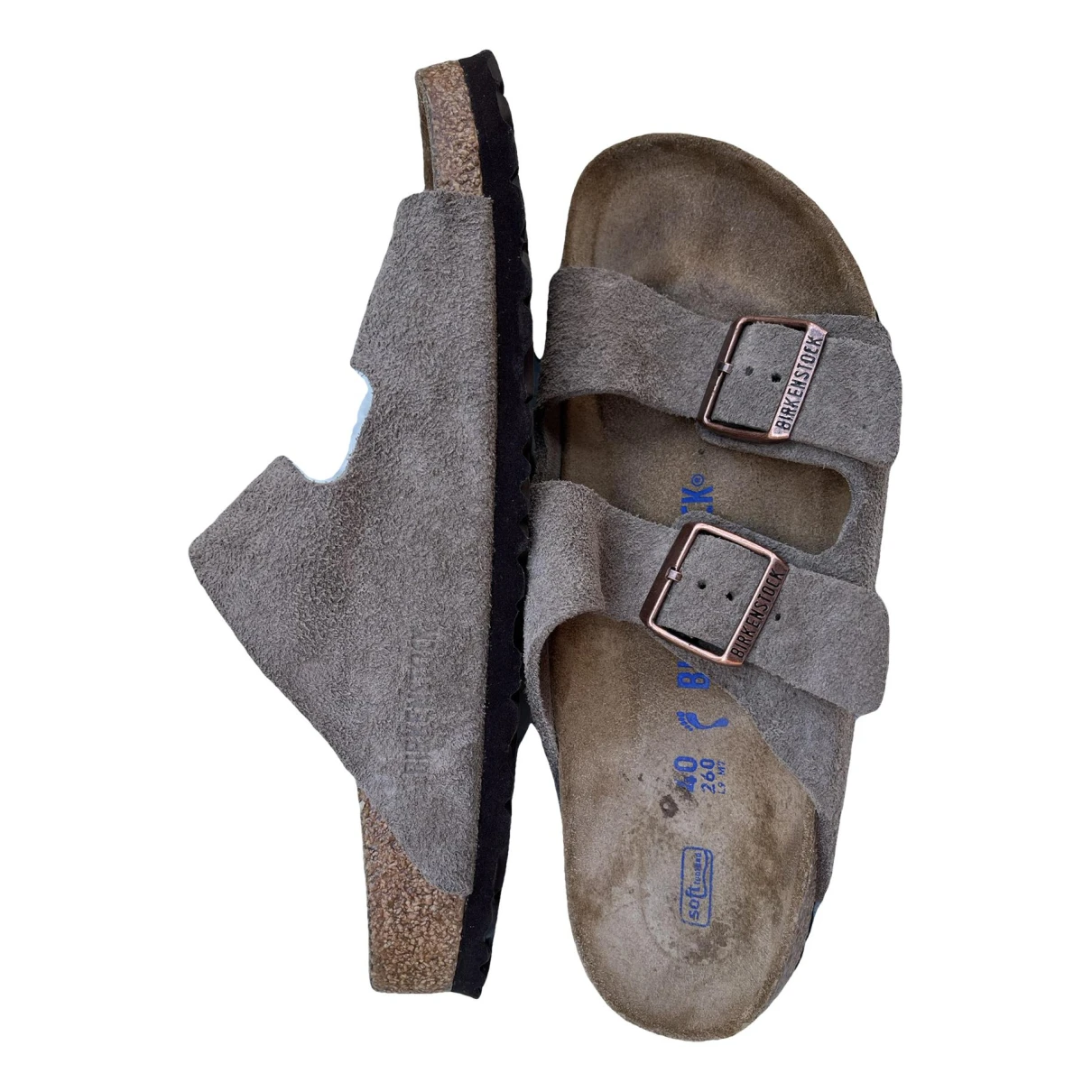 Pre-owned Birkenstock Sandal In Brown