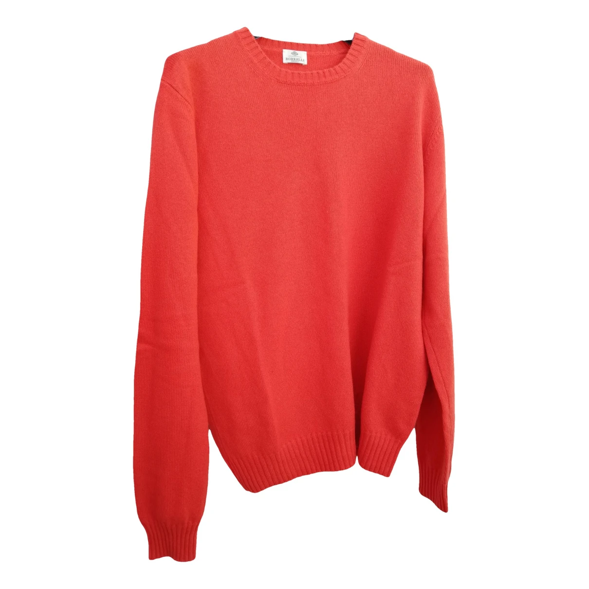 Pre-owned Borrelli Cashmere Pull In Red
