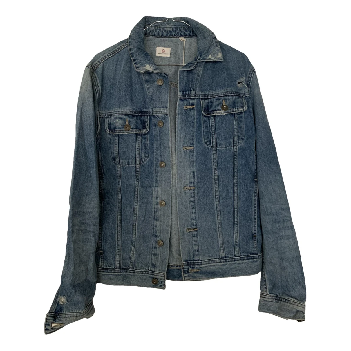 Pre-owned Ag Jacket In Blue