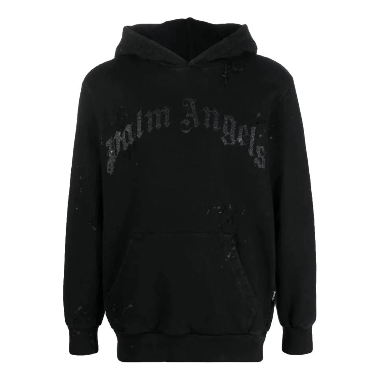 Pre-owned Palm Angels Sweatshirt In Black
