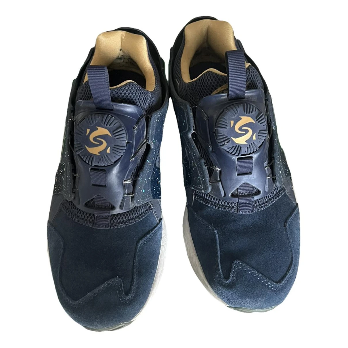 Pre-owned Puma Trainers In Blue