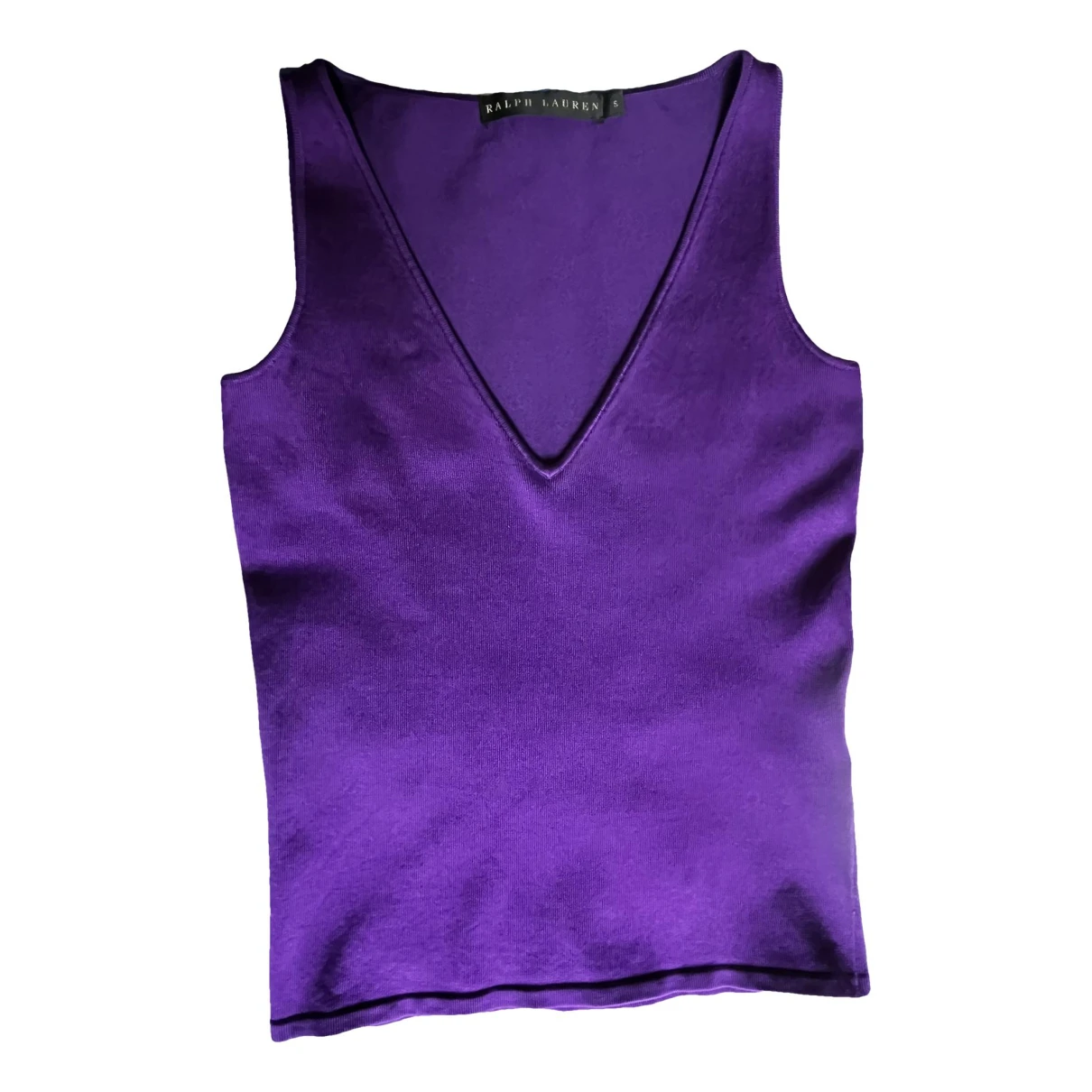Pre-owned Ralph Lauren T-shirt In Purple