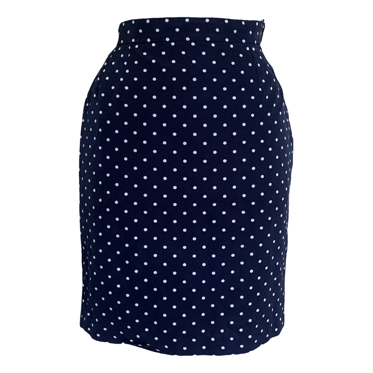 Pre-owned Saint Laurent Mid-length Skirt In Navy