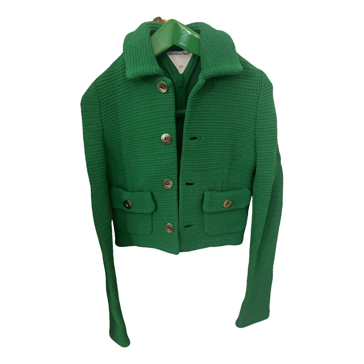 Pre-owned Bottega Veneta Short Vest In Green