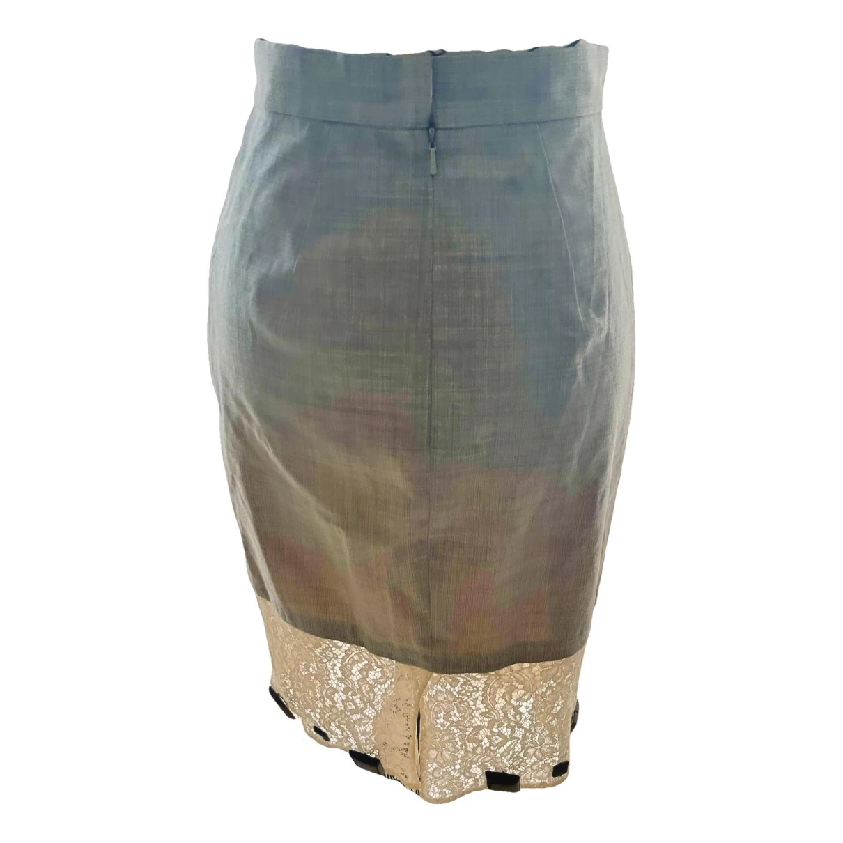 Pre-owned La Perla Wool Mid-length Skirt In Grey