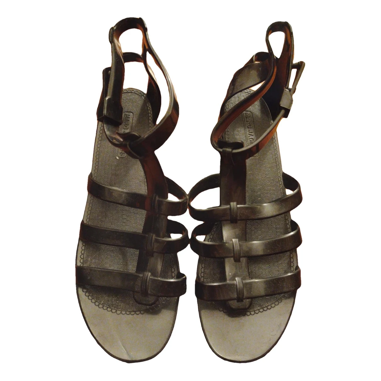 Pre-owned Marc Jacobs Sandal In Black