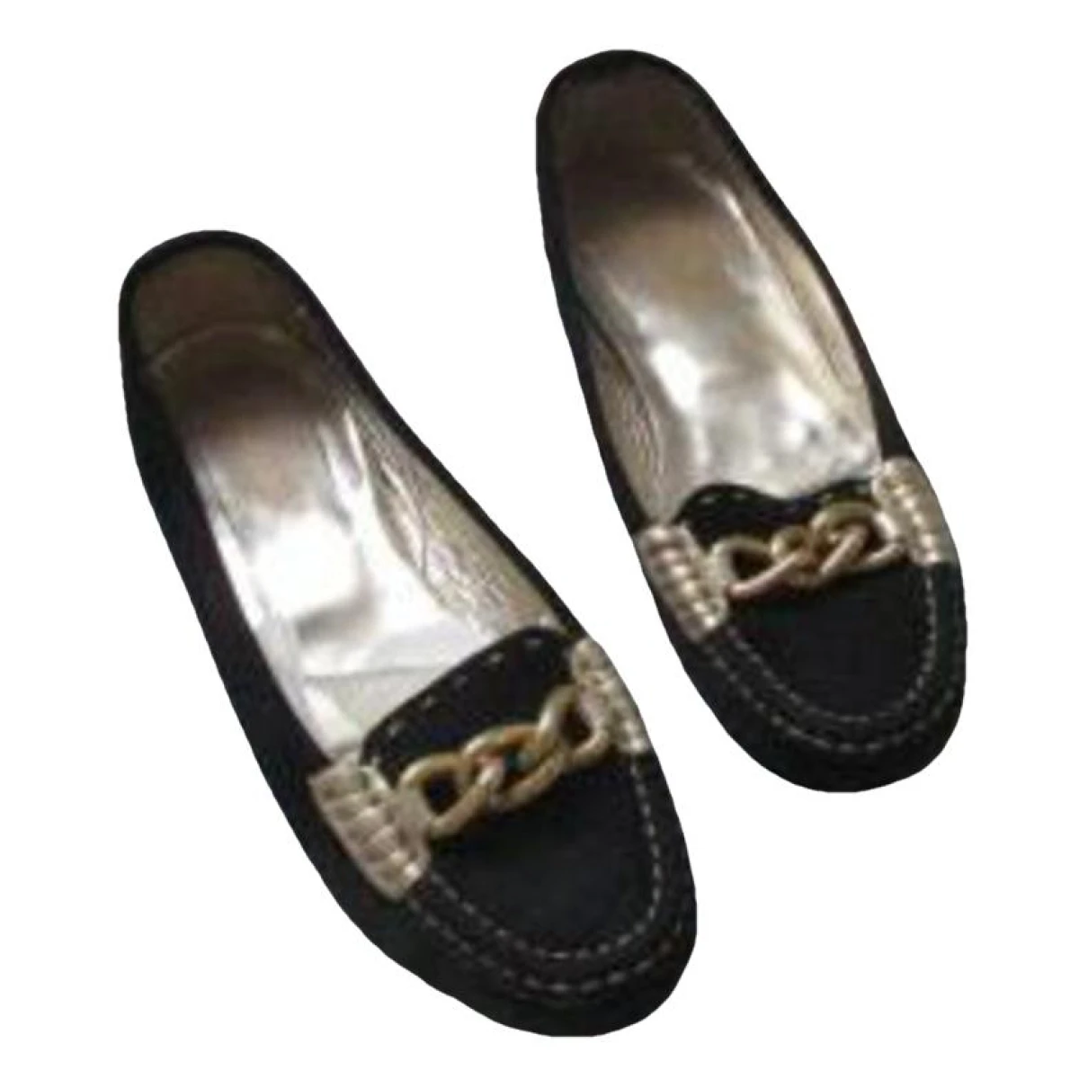 Pre-owned Stokton Ballet Flats In Black