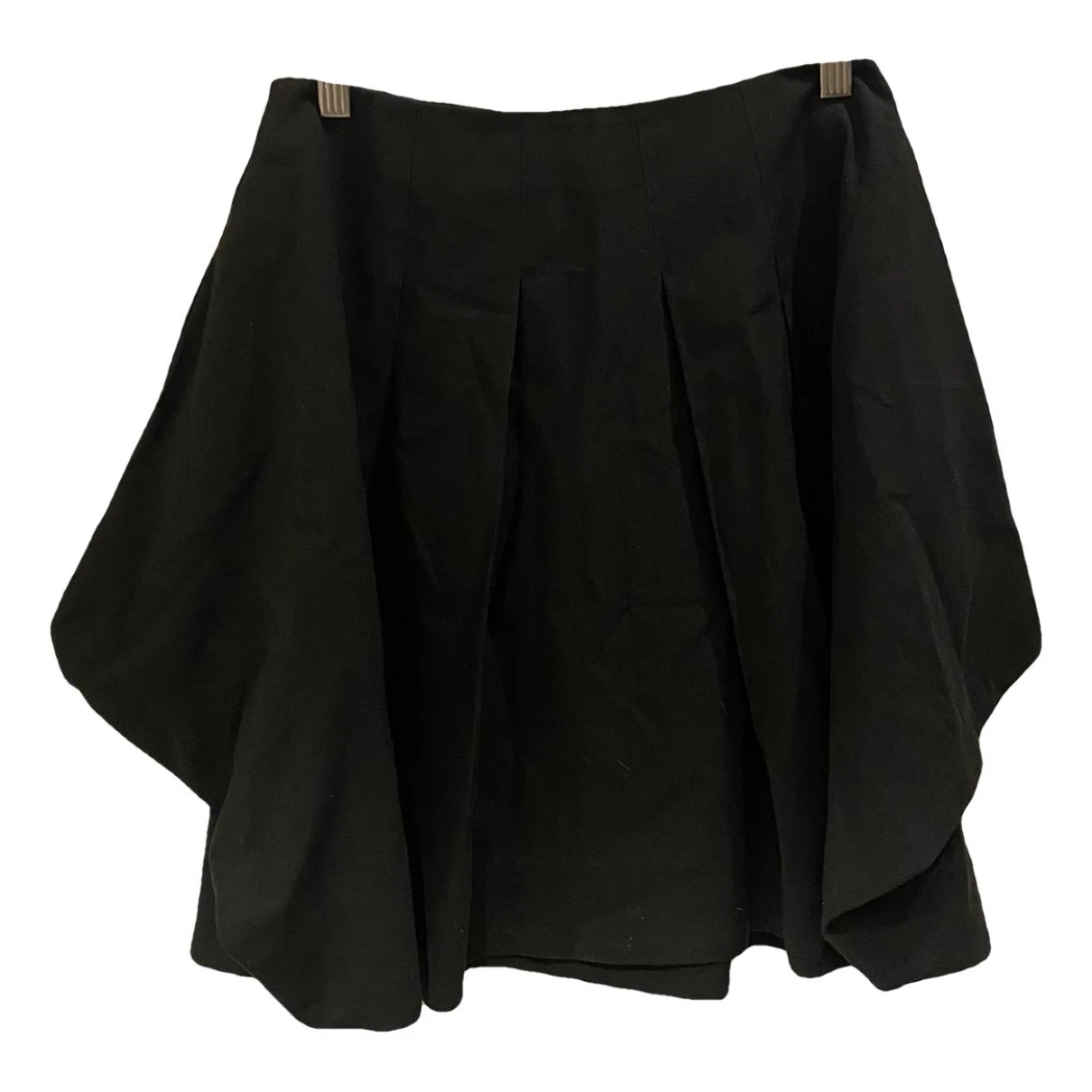 Pre-owned Mcq By Alexander Mcqueen Wool Mini Skirt In Black