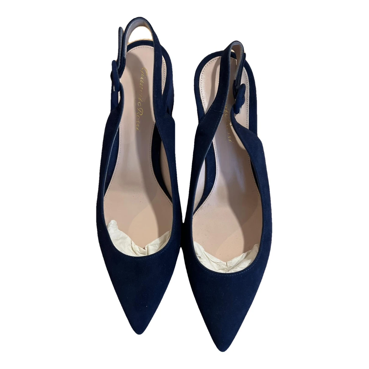 Pre-owned Gianvito Rossi Heels In Blue
