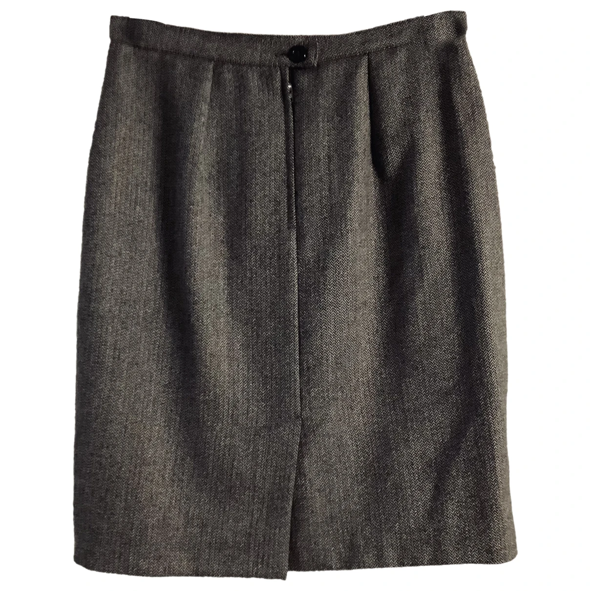 Pre-owned Marella Wool Mid-length Skirt In Grey