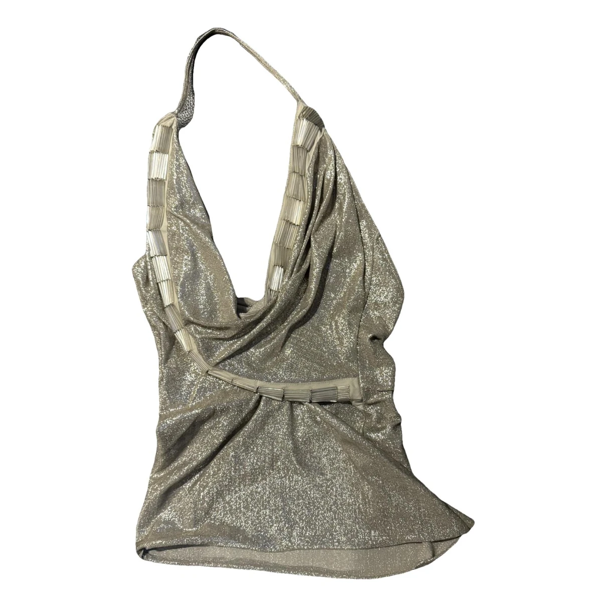 Pre-owned Rick Owens Corset In Silver