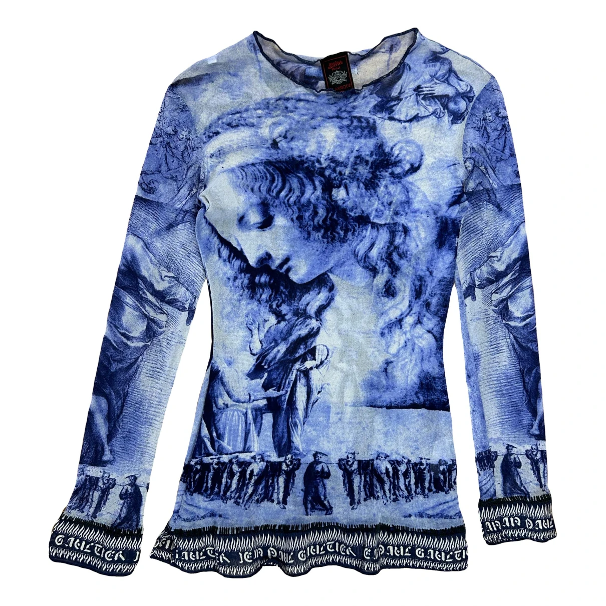 Pre-owned Jean Paul Gaultier T-shirt In Blue