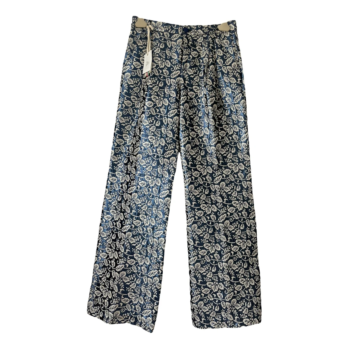 Pre-owned Femme Large Pants In Blue