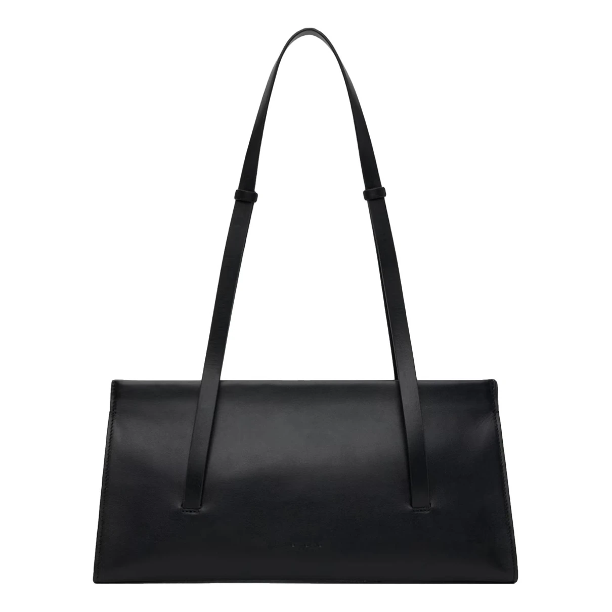 Pre-owned Aesther Ekme Leather Handbag In Black