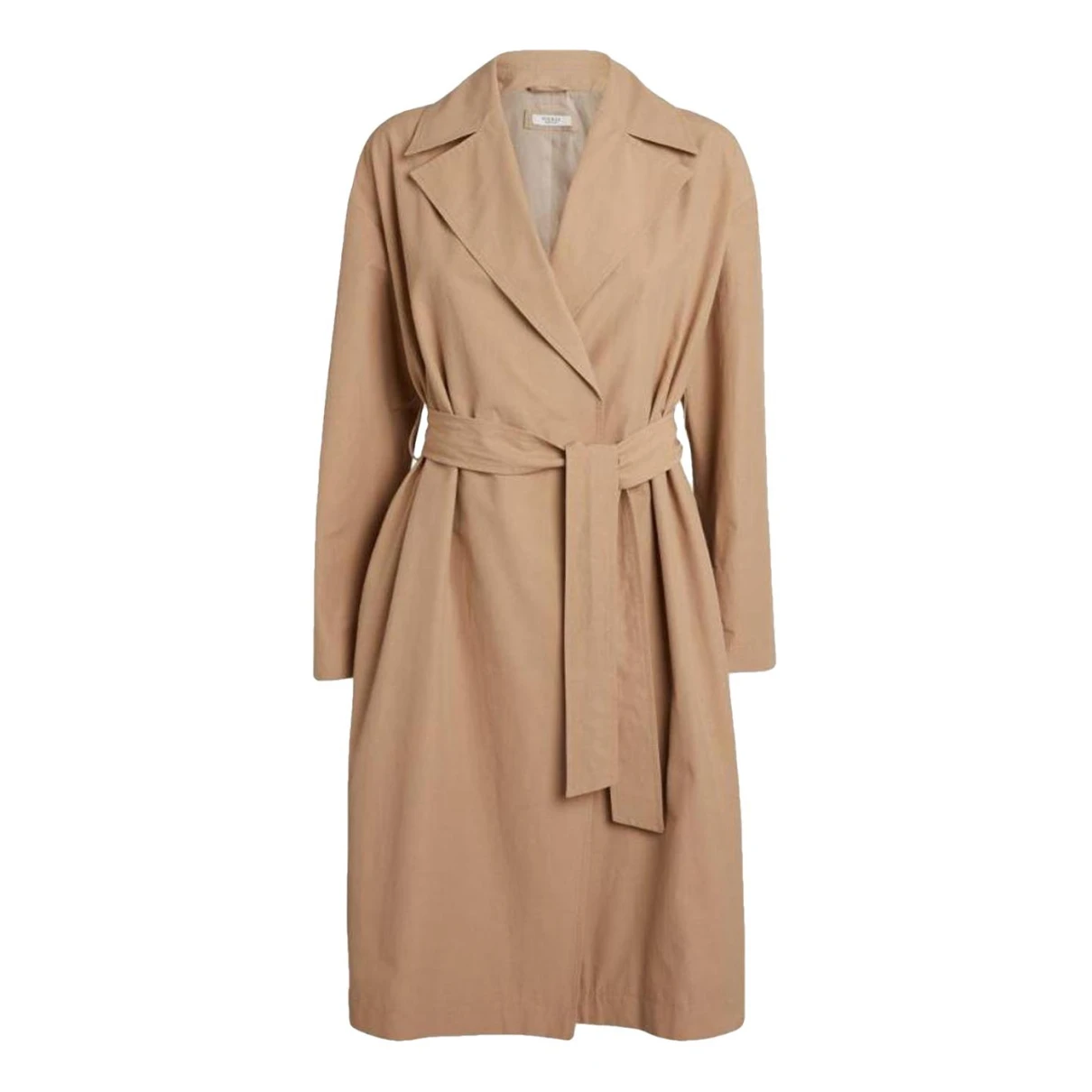 Pre-owned Peserico Trench Coat In Brown
