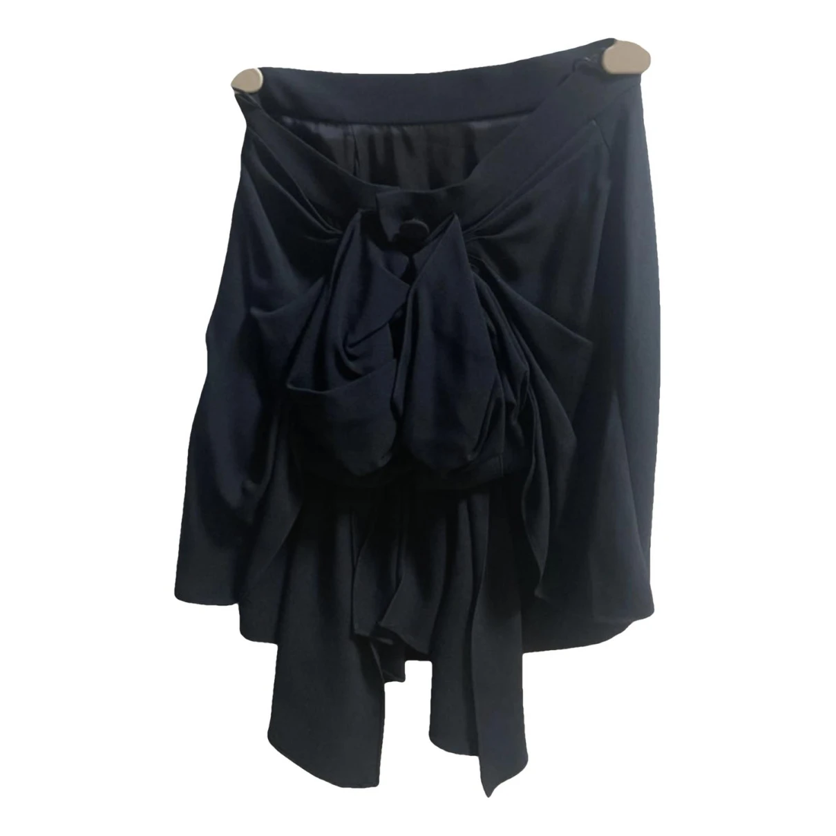 Pre-owned Moschino Mini Skirt In Black