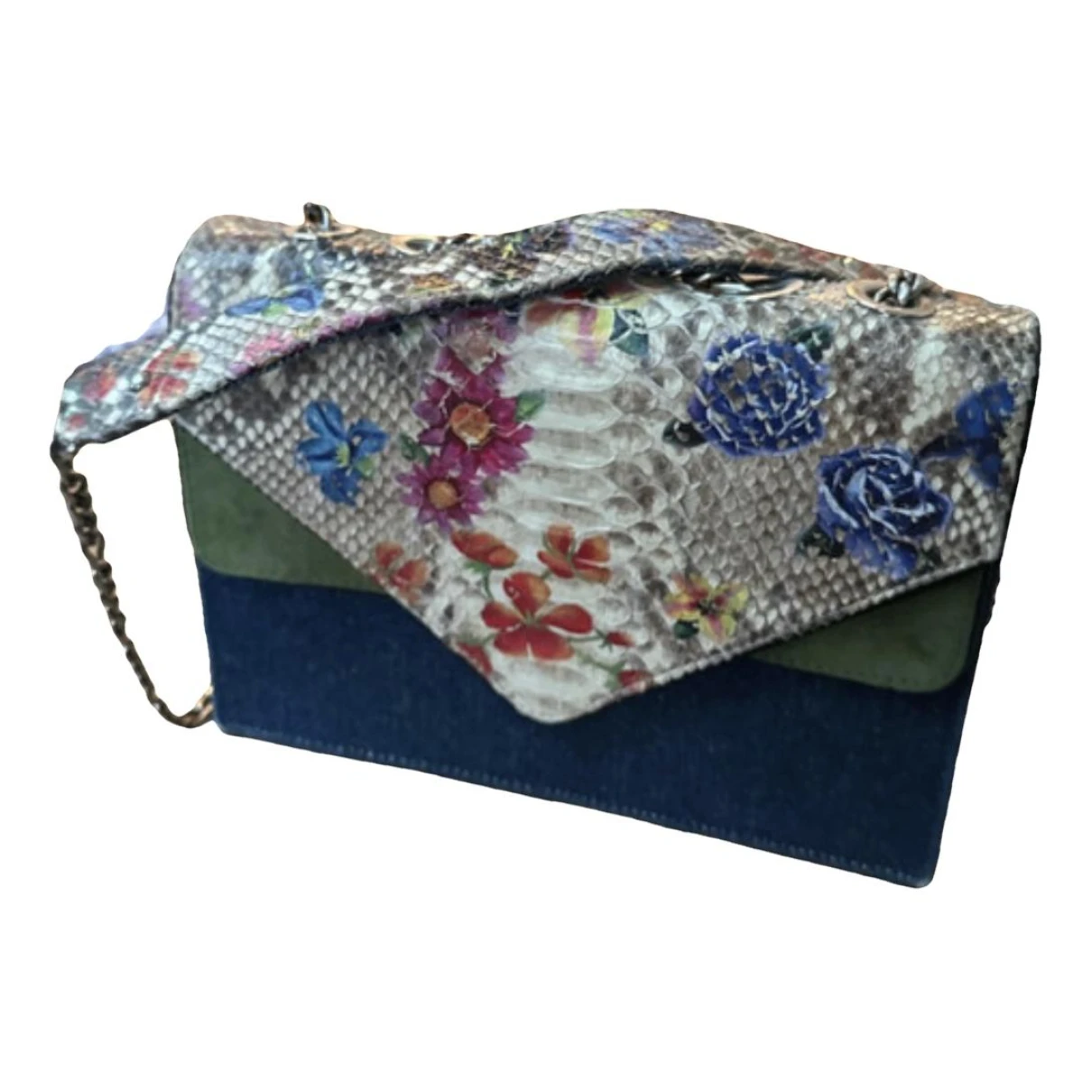Pre-owned Claris Virot Leather Handbag In Multicolour