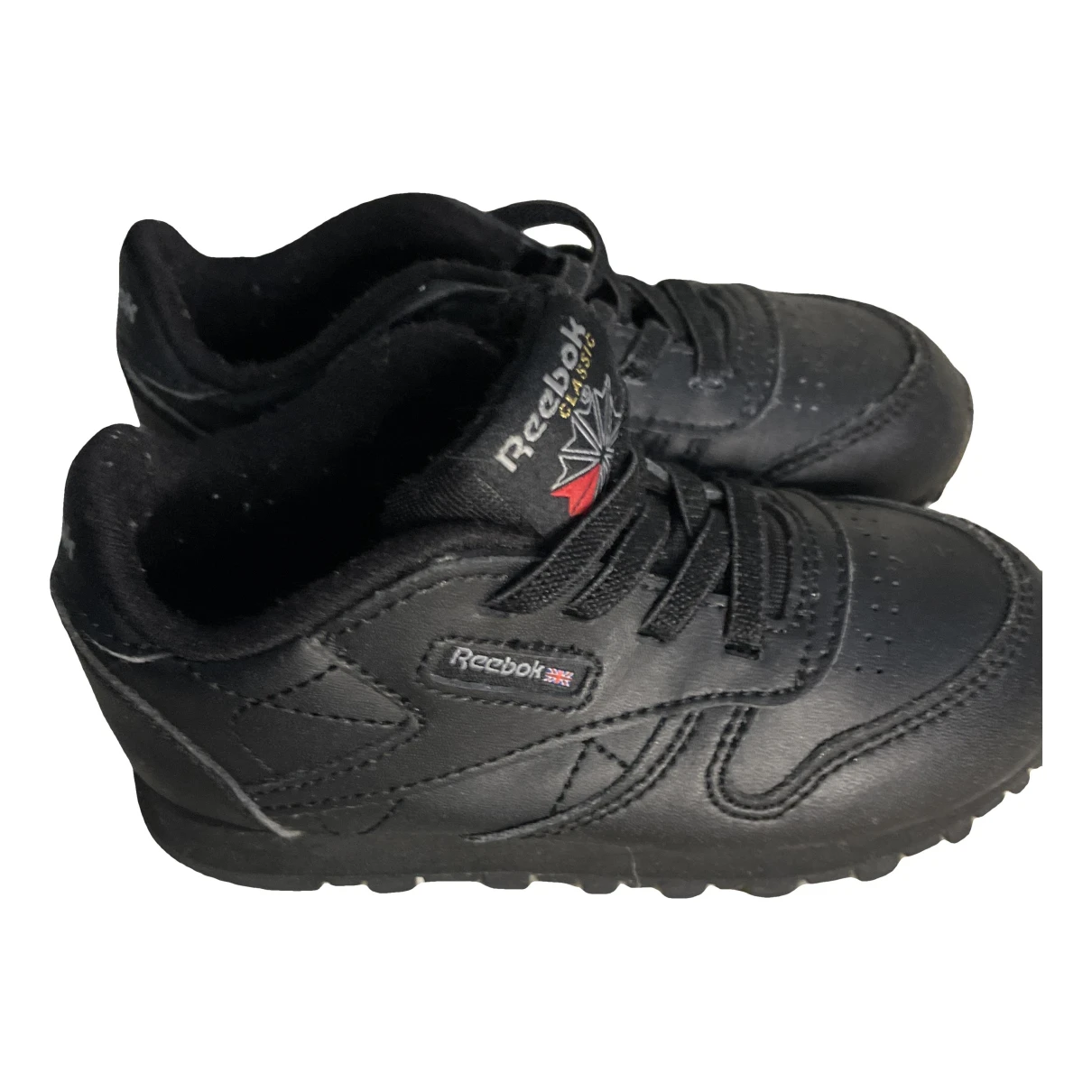 Pre-owned Reebok First Shoes In Black