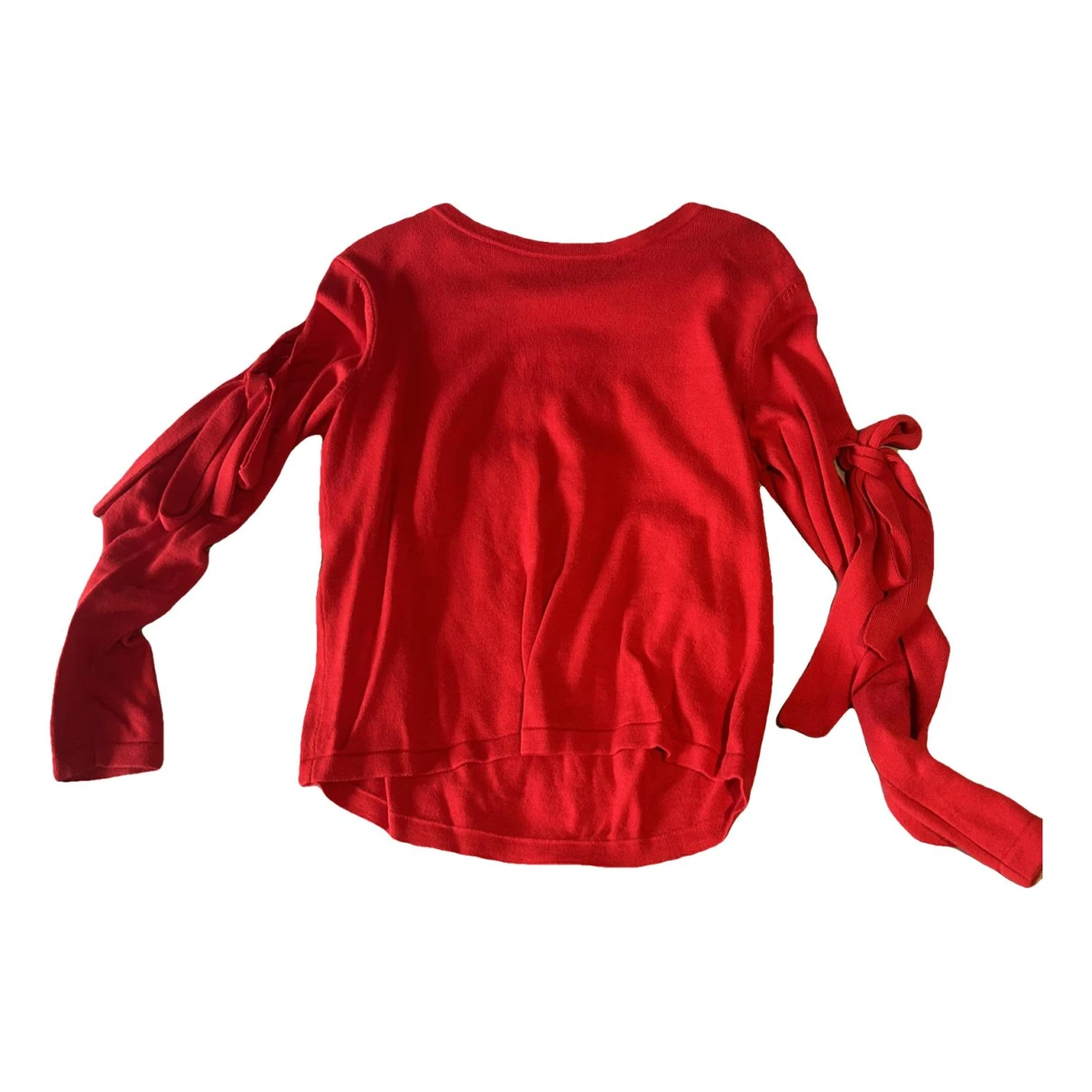 Pre-owned Claudie Pierlot Wool Jumper In Red