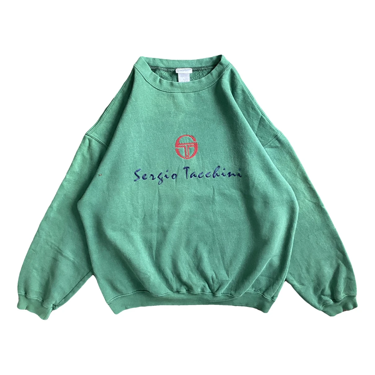 Pre-owned Sergio Tacchini Sweatshirt In Green