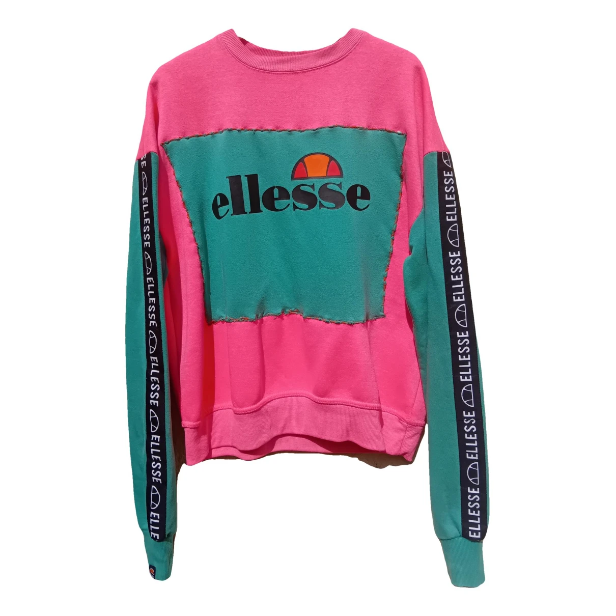 Pre-owned Ellesse Sweatshirt In Pink