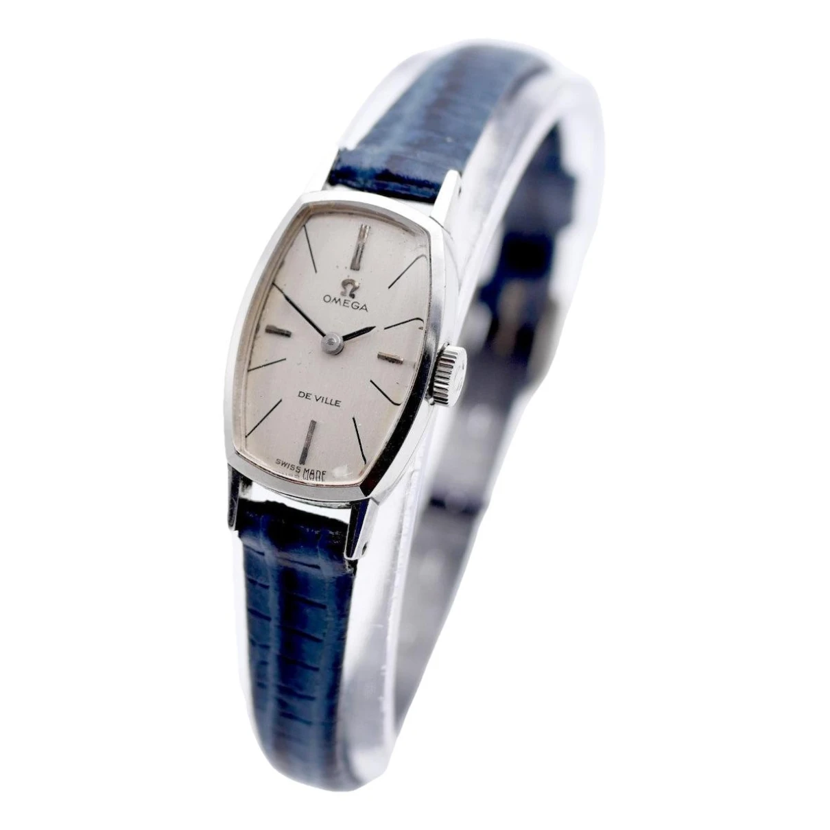 Pre-owned Omega De Ville Watch In Anthracite