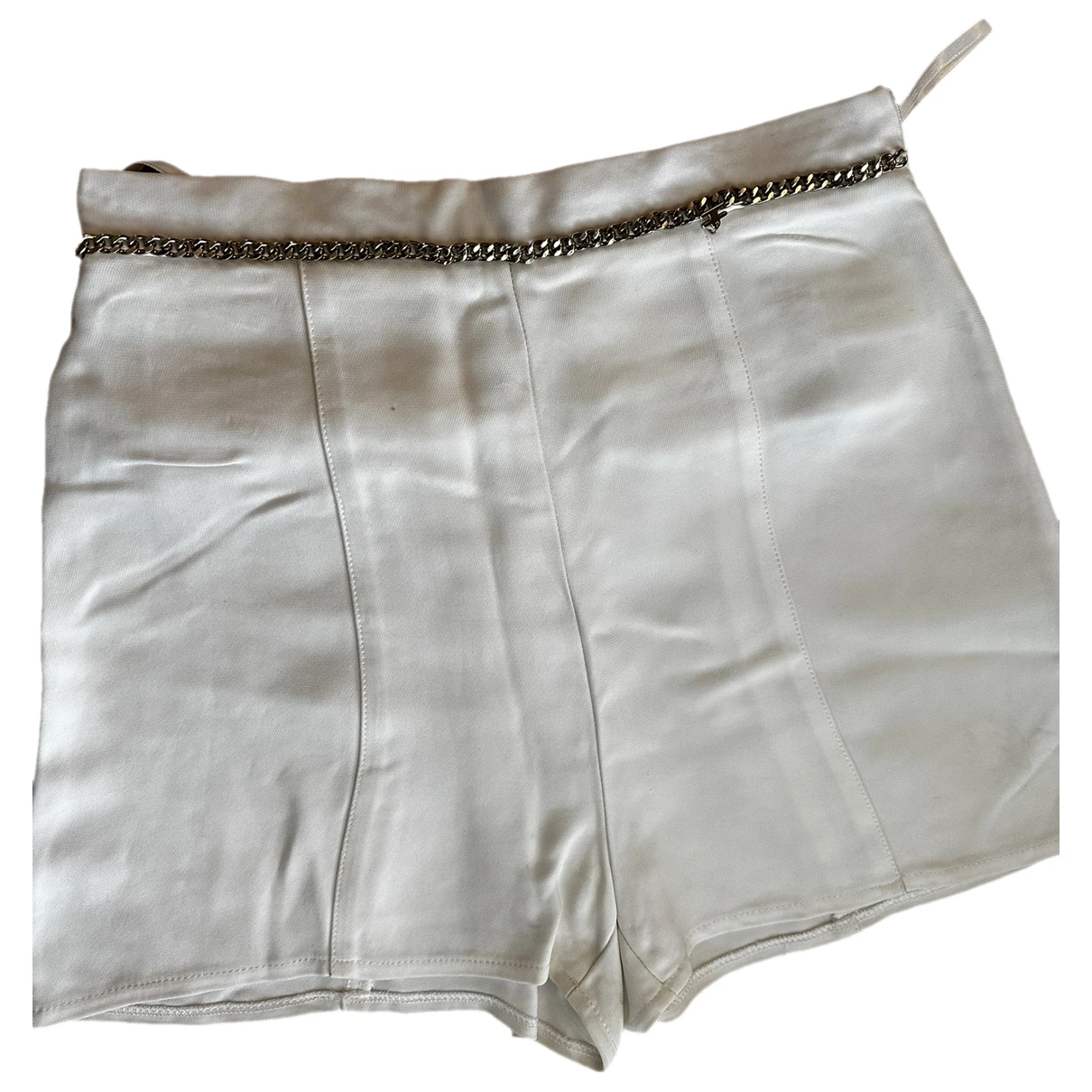 Pre-owned Elisabetta Franchi Shorts In White