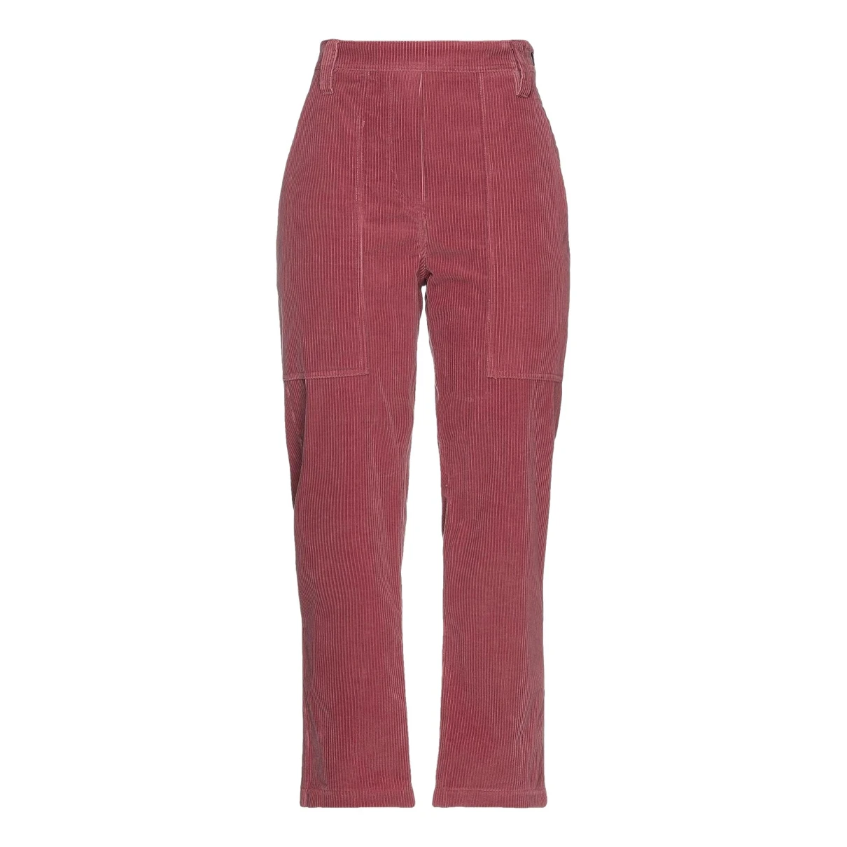 Pre-owned Brunello Cucinelli Cloth Straight Pants In Pink