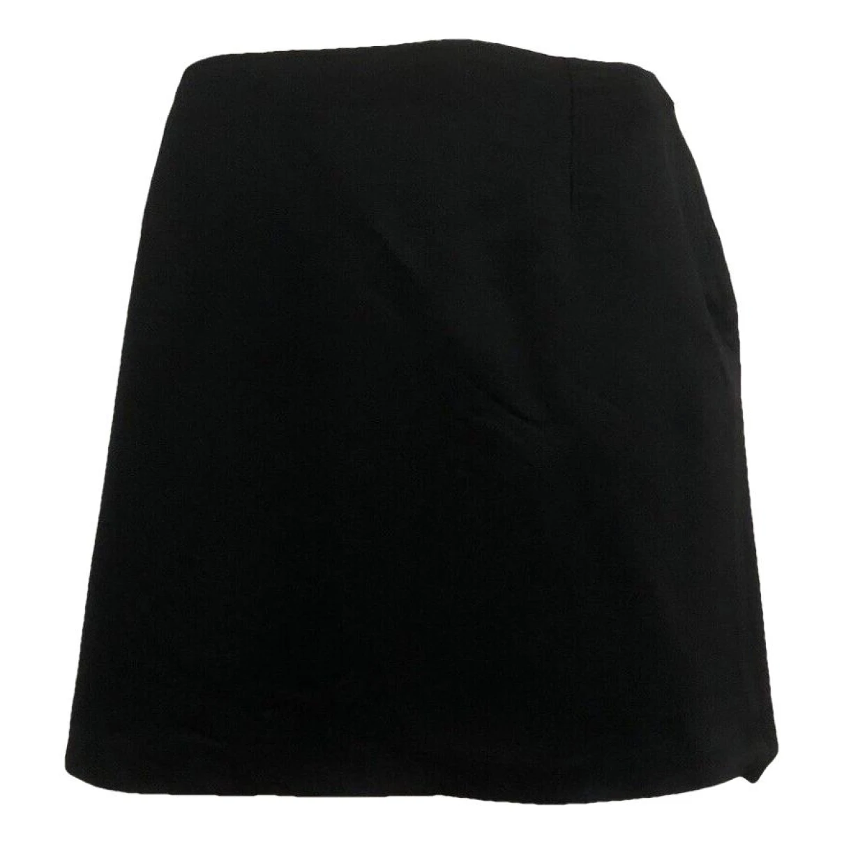 Pre-owned Max & Co Mini Skirt In Black