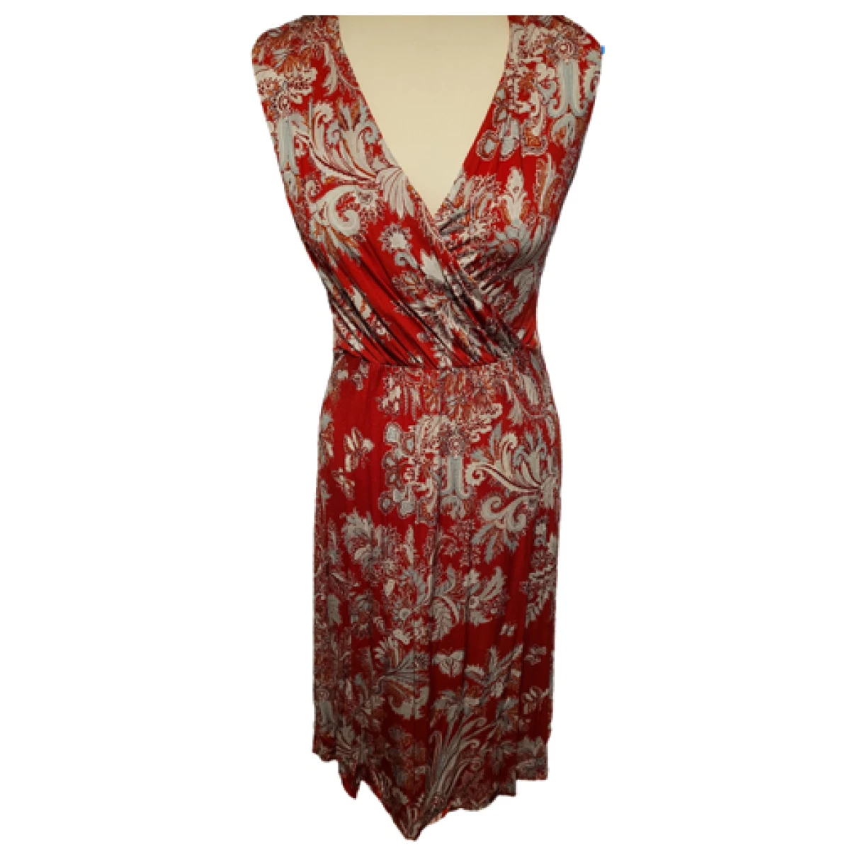 Pre-owned Etro Mid-length Dress In Red