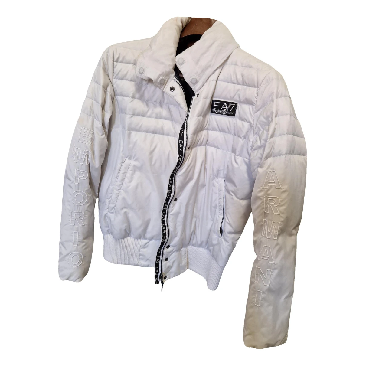 Pre-owned Emporio Armani Jacket In White